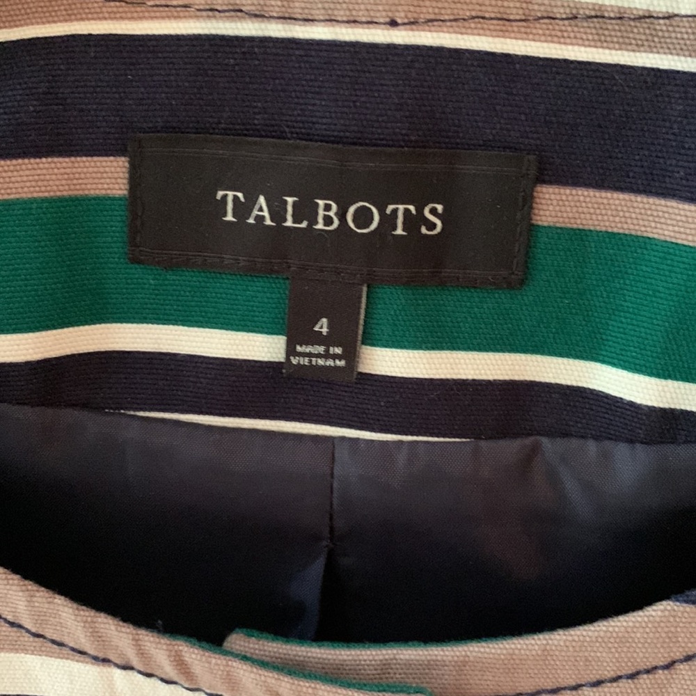 Talbots 4, multi color jacket - Picture 2 of 5
